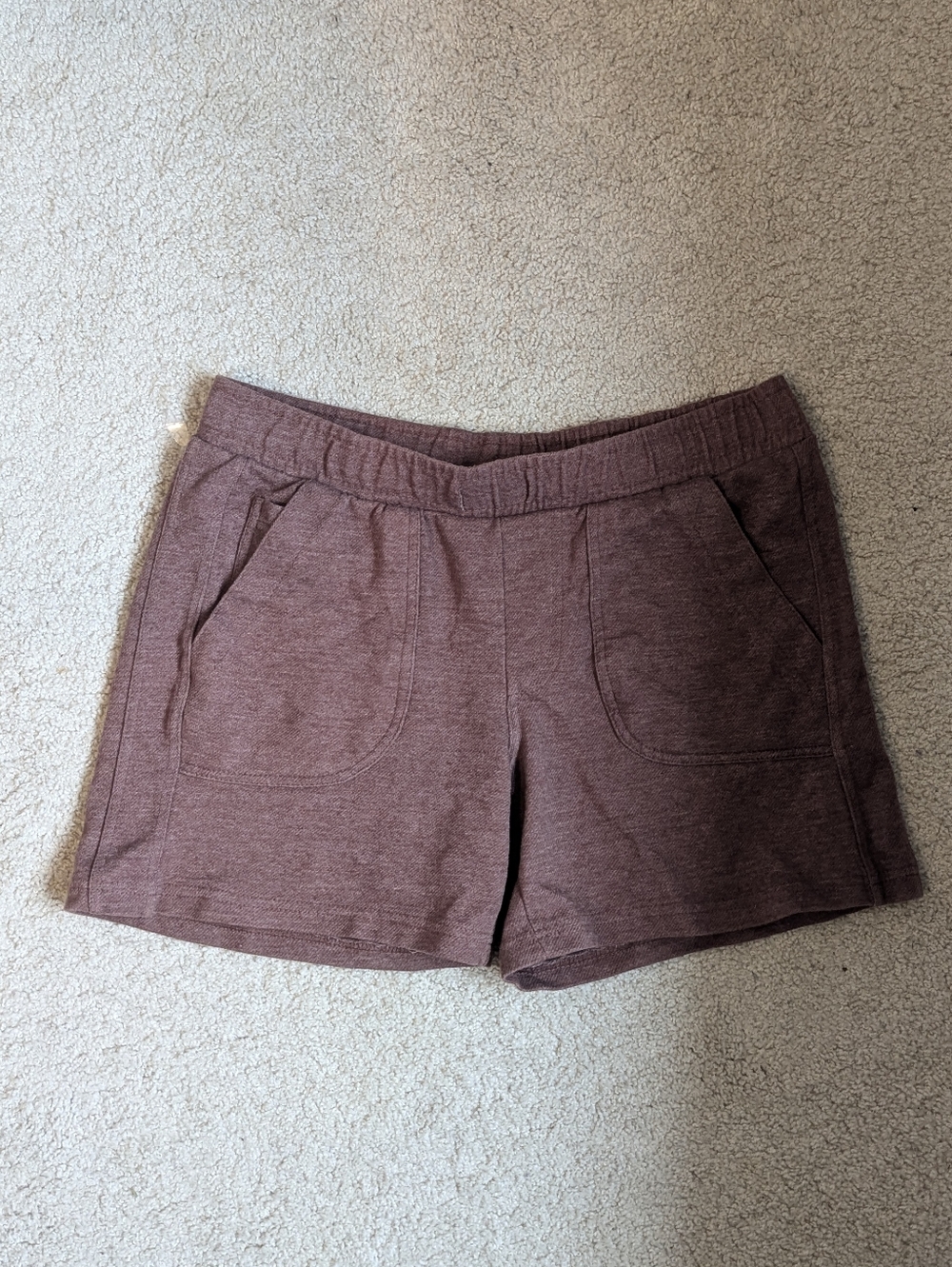 Pacific Trail Women's Heather Brown Athletic Shorts, S